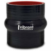 VIBRANT 2734 3" SILICONE HUMP HOSE COUPLER 3" ID X 3" LONG