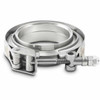 VIBRANT 1493 4" STAINLESS STEEL V-BAND FLANGE ASSEMBLY FOR 4" O.D. TUBING (STAINLESS STEEL)