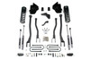 BDS SUSPENSION BDS697FS 4 INCH LIFT KIT W/ 4-LINK RAM 3500 13-18 4WD DIESEL 3 INCH BLOCK FOX 2.0 PERFORMANCE