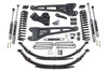 BDS SUSPENSION BDS1952H 6 INCH LIFT KIT W/ RADIUS ARM FORD F250/F350 SUPER DUTY 05-07 4WD GAS 6 INCH LEAF SPRINGS NX2 NITRO