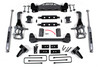 BDS SUSPENSION BDS1916H 6 INCH LIFT KIT FORD F150 2014 2WD 4 INCH BLOCK KIT NX2 NITRO SHOCKS