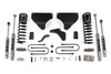 BDS SUSPENSION BDS1778H 4 INCH LIFT KIT RAM 3500 13-18 4WD DIESEL 2 INCH BLOCK NX2 NITRO SHOCKS
