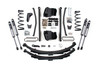 BDS SUSPENSION BDS1748FS 8 INCH LIFT KIT LONG ARM DODGE RAM 2500/3500 2008 4WD DIESEL MANUAL LEAF SPRING 4 INCH AXLE FOX 2.0 PERFORMANCE