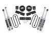 BDS SUSPENSION BDS1710FS 2 INCH LIFT KIT RAM 3500 W/ REAR AIR RIDE 13-23 4WD FOX 2.0 PERFORMANCE SHOCKS