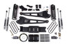 BDS SUSPENSION BDS1704H 4 INCH LIFT KIT W/ RADIUS ARM 2 INCH REAR BLOCK RAM 3500 19-24 4WD DIESEL NO FACTORY REAR OVERLOAD LEAF 6 BOLT NX2 NITRO SHOCKS