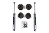 BDS SUSPENSION BDS168H 2 INCH LIFT KIT CHEVY TRAILBLAZER OR GMC ENVOY 02-09 NX2 NITRO SHOCKS