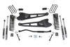 BDS SUSPENSION BDS1655FS 3 INCH LIFT KIT W/ RADIUS ARM RAM 3500 19-24 4WD DIESEL WITHOUT FACTORY REAR OVERLOAD LEAF FOX 2.0 PERFORMANCE SHOCKS