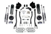 BDS SUSPENSION BDS1646FS 4 INCH LIFT KIT W/ 4-LINK RAM 3500 W/ REAR AIR RIDE 13-18 4WD GAS FOX 2.0 PERFORMANCE SHOCKS