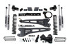 BDS SUSPENSION BDS1573H 7 INCH LIFT KIT W/ RADIUS ARM FORD F350 SUPER DUTY DRW 20-22 4WD DIESEL NX2 NITRO SHOCKS