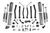 BDS SUSPENSION BDS1406H 4.5 INCH LIFT KIT JEEP WRANGLER JK 12-18 4-DOOR FIXED SWAY BAR LINK NX2 NITRO SHOCKS