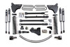 BDS SUSPENSION BDS355FS 6 INCH LIFT KIT W/ 4-LINK FORD F250/F350 SUPER DUTY 05-07 4WD DIESEL 3 INCH BLOCK PLUS ADD A LEAF WITHOUT OVERLOAD FOX 2.0 PERFORMANCE