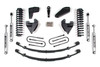 BDS SUSPENSION BDS511H 6 INCH LIFT KIT FORD F100/F150 80-96 4WD 6 INCH LEAF SPRINGS NX2 NITRO