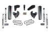 BDS SUSPENSION BDS364H 4 INCH LIFT KIT FORD F150/BRONCO 80-96 4WD REAR LEAF SPRINGS NX2 NITRO