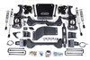 BDS SUSPENSION BDS766FPP 20-24 GM 2500HD/3500HD 4WD 5 INCH SUSPENSION LIFT SYSTEM, 4.5 INCH REAR LIFT, BLOCK, W/O OVERLOAD FOX 2.5 HTO BDS SUSPENSION