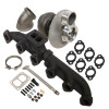 BD DIESEL 1045176 IRON HORN 5.9L CUMMINS TURBO KIT S366SXE/80 0.91AR DODGE 2003-2007 RAM 2500/3500