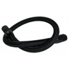 FLEECE FPE-CLNTBYPS-HS-12V-BLK 39.50 INCH 12 VALVE CUMMINS COOLANT BYPASS HOSE BLACK NYLON BRAIDED