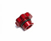 FLEECE FPE-DMAX-OC-RED 2001-2016 DURAMAX OIL CAP RED