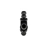 FLEECE FPE-FIT-Y08-BLK 1/2 INCH BLACK ANODIZED ALUMINUM Y BARBED FITTING (FOR -8 PUSHLOCK HOSE)