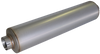 DIAMOND EYE 800465 DIESEL EXHAUST MUFFLER 5 INCH INLET/OUTLET CHAMBERED BIG DOG BAFFLED ALUMINIZED STEEL EXHAUST MUFFLER