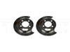 Dorman 924-237 Rear Brake Dust Shield Backing Plates (Pair) 2009-2011 Dodge Ram 2500/3500