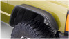 BUSHWACKER 10063-07 BLACK JEEP FLAT STYLE TEXTURED FINISH FRONT FENDER FLARES FOR 1984-2001 JEEP CHEROKEE