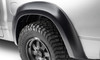 BUSHWACKER 50058-02 BLACK EXTENDAFENDER STYLE SMOOTH FINISH REAR FENDER FLARES FOR 2019-2022 RAM 1500 WILL NOT FIT REBEL AND TRX MODELS