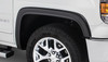 BUSHWACKER 40962-02 BLACK OE STYLE SMOOTH FINISH 4-PIECE FENDER FLARE SET FOR 2014-2015 GMC SIERRA 1500 FITS 69.3 INCH BED