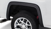 BUSHWACKER 40082-02 BLACK OE STYLE SMOOTH FINISH REAR FENDER FLARES FOR 2007-2013 SIERRA 1500 2007-2014 SIERRA 2500 HD