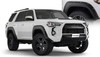 BUSHWACKER 30921-02 BLACK POCKET/RIVET STYLE SMOOTH FINISH 4-PIECE FENDER FLARE SET FOR 2014-2022 TOYOTA 4RUNNER (EXCLUDES LIMITED)