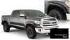 BUSHWACKER 30918-33 POCKET/RIVET STYLE COLOR MATCHED BLACK 4-PIECE FENDER FLARE SET FOR 2016-2018 TOYOTA TUNDRA