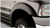 BUSHWACKER 20928-02 BLACK EXTENDAFENDER STYLE SMOOTH FINISH 4-PIECE FENDER FLARE SET FOR 1999-2007 FORD F250/F350 SUPER DUTY