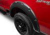 BUSHWACKER 20146-02 BLACK POCKET/RIVET STYLE SMOOTH FINISH REAR FENDER FLARES FOR 2023-2026 FORD F250/350