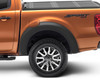 BUSHWACKER 20114-02 BLACK EXTENDAFENDER STYLE SMOOTH FINISH REAR FENDER FLARES FOR 2019-2023 FORD RANGER 2021-2023 FORD RANGER 61.0 BED