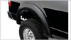 BUSHWACKER 20052-02 BLACK EXTENDAFENDER STYLE SMOOTH FINISH REAR FENDER FLARES FOR 2004-2008 FORD F150