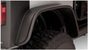 BUSHWACKER 10052-07 BLACK JEEP FLAT STYLE TEXTURED FINISH REAR FENDER FLARES FOR 2007-2018 JEEP WRANGLER JK 2-DOOR