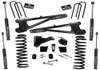 SUPERLIFT K977 6 INCH LIFT KIT 2005-2007 FORD F-250 AND F-350 SUPER DUTY 4WD DIESEL ENGINE WITH REPLACEMENT RADIUS ARMS AND SHOCKS