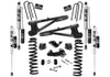 SUPERLIFT K975FX 4 INCH LIFT KIT 2005-2007 FORD F-250/350 4WD DIESEL ENGINE WITH REPLACEMENT RADIUS ARMS WITH FOX 2.0 RESERVOIR SHOCKS