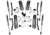 SUPERLIFT K184F 4 INCH DUAL RATE COIL LIFT KIT 2018-2025 JEEP WRANGLER JL UNLIMITED INCLUDING RUBICON WITH FOX SHOCKS
