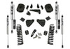 SUPERLIFT K124FX 4 INCH LIFT KIT 2014-2018 DODGE RAM 2500 4WD DIESEL ENGINE WITHOUT REPLACEMENT RADIUS ARMS WITH FOX 2.0 RESERVOIR SHOCKS WITH RADIUS ARM DROP BRACKETS
