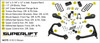 SUPERLIFT K1013 3 INCH LIFT KIT 2020-2025 CHEVY SILVERADO/GMC SIERRA 2500 HD/3500 HD WITH SHOCK EXTENSIONS WITHOUT OVERLOAD LEAF SPRINGS