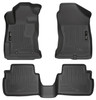 HUSKY LINERS 99661 WEATHERBEATER FRONT & 2ND SEAT FLOOR LINERS FOR 2017-2023 IMPREZA/CROSSTREK
