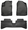HUSKY LINERS 99501 WEATHERBEATER FRONT & 2ND SEAT FLOOR LINERS FOR 2012-2016 PRIUS C