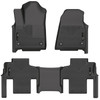 HUSKY LINERS 99111 WEATHERBEATER FRONT & 2ND SEAT FLOOR LINERS (FOOTWELL COVERAGE) FOR 2022-2024 JEEP GRAND WAGONEER