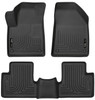 HUSKY LINERS 99091 WEATHERBEATER FRONT & 2ND SEAT FLOOR LINERS FOR 2015-2023 JEEP CHEROKEE