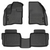 HUSKY LINERS 98701 WEATHERBEATER FRONT & 2ND SEAT FLOOR LINERS FOR 2010-2019 TAURUS BLACK