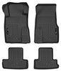 HUSKY LINERS 98371 WEATHERBEATER FRONT & 2ND SEAT FLOOR LINERS FOR 2010-2014 MUSTANG
