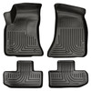 HUSKY LINERS 98071 WEATHERBEATER FRONT & 2ND SEAT FLOOR LINERS FOR 2011-2015 CHALLENGER