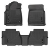 HUSKY LINERS 95101 WEATHERBEATER FRONT & 2ND SEAT FLOOR LINERS FOR 2012-2022 SEQUOIA