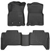 HUSKY LINERS 93881 WEATHERBEATER FRONT & 2ND SEAT FLOOR LINERS FOR 2016-2017 TACOMA