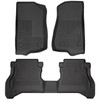 HUSKY LINERS 93681 WEATHERBEATER FRONT & 2ND SEAT FLOOR LINERS FOR 2020-2024 JEEP GLADIATOR